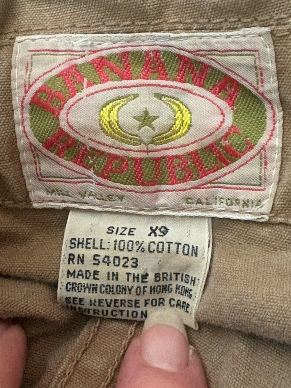 Vintage Banana Republic Safari Bush Jacket XS Italian Canvas Military Field Coat - Picture 3 of 16